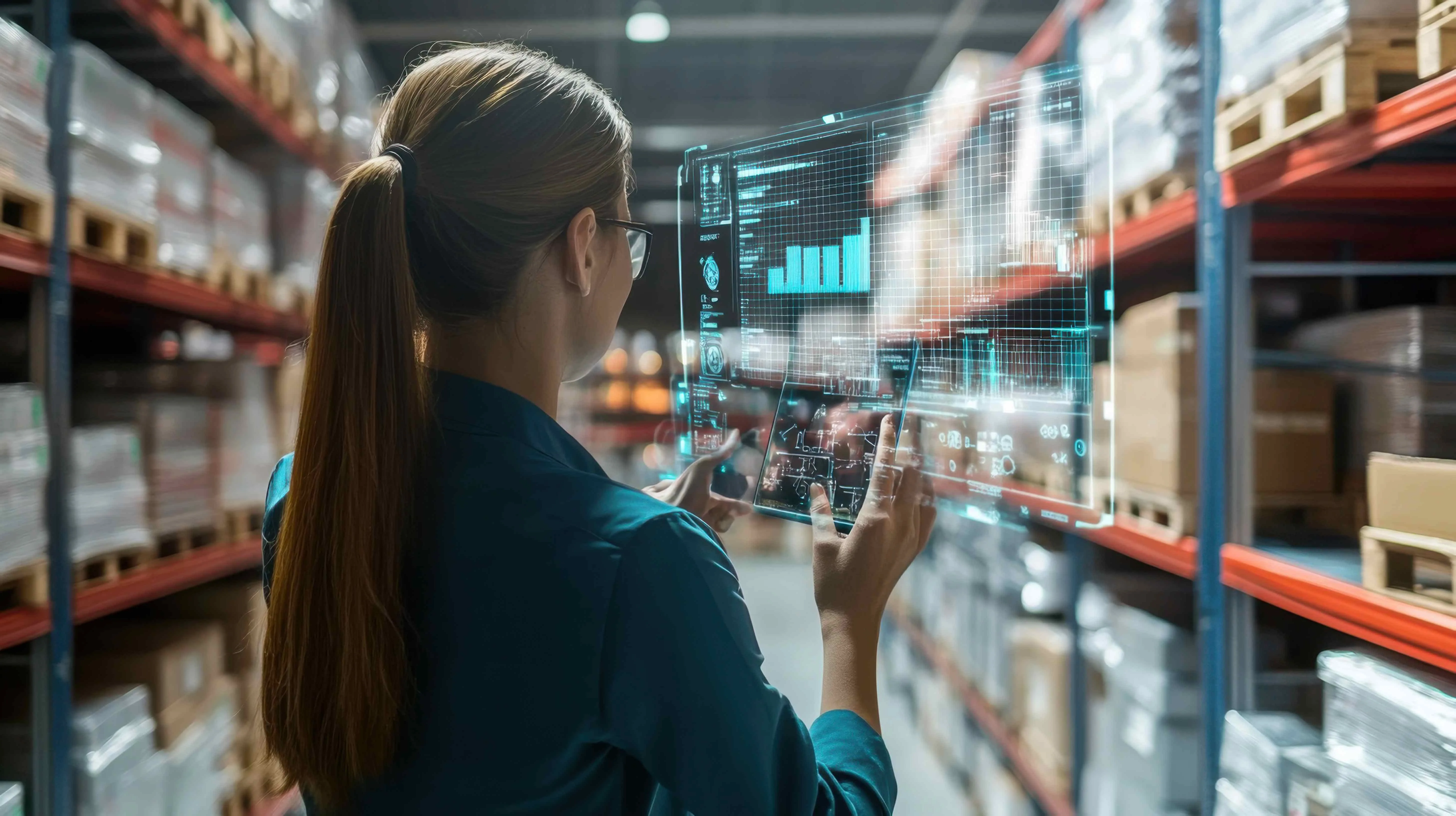 Business automation concept showing efficiency